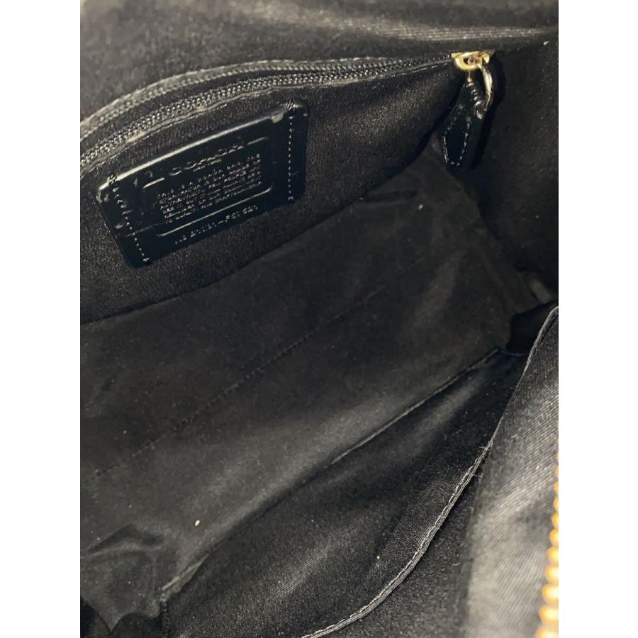 COACH◇ボストンバッグ_オールレザー/レザー/BLK COACH◇ボストン