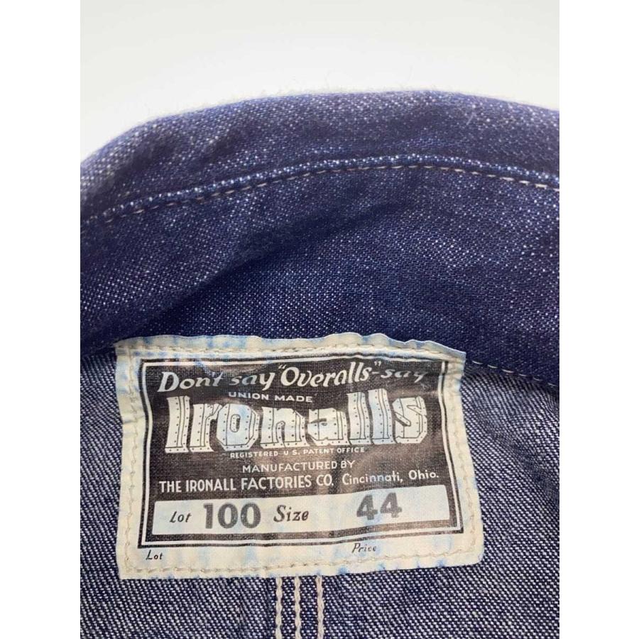FREEWHEELERS◇IRONALLS Lot 100 DENIM JACKET/カバーオール/44/デニム