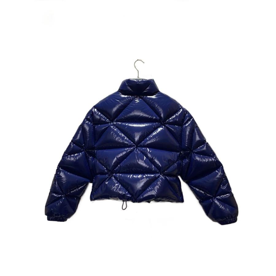 PRADA◇パディッドクロップドダウンジャケット/40/--/ネイビー/291947