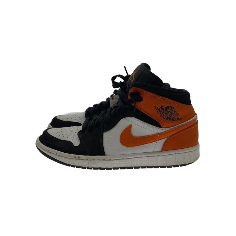 NIKE◇AIR JORDAN 1 MID/エアジョーダン1ミッド/ブラック/554724-058 