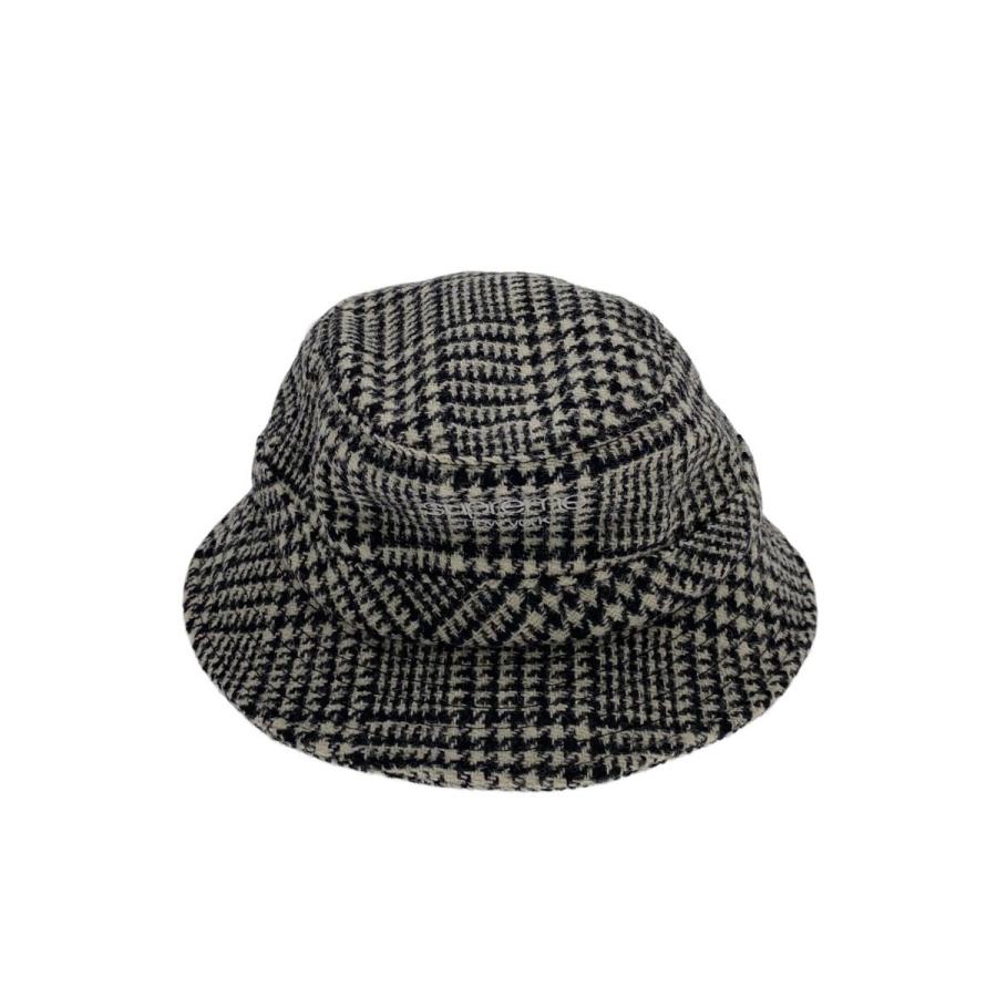 Supreme◇Classic Logo Cruser/21AW/バケットハット/ウール/ブラック
