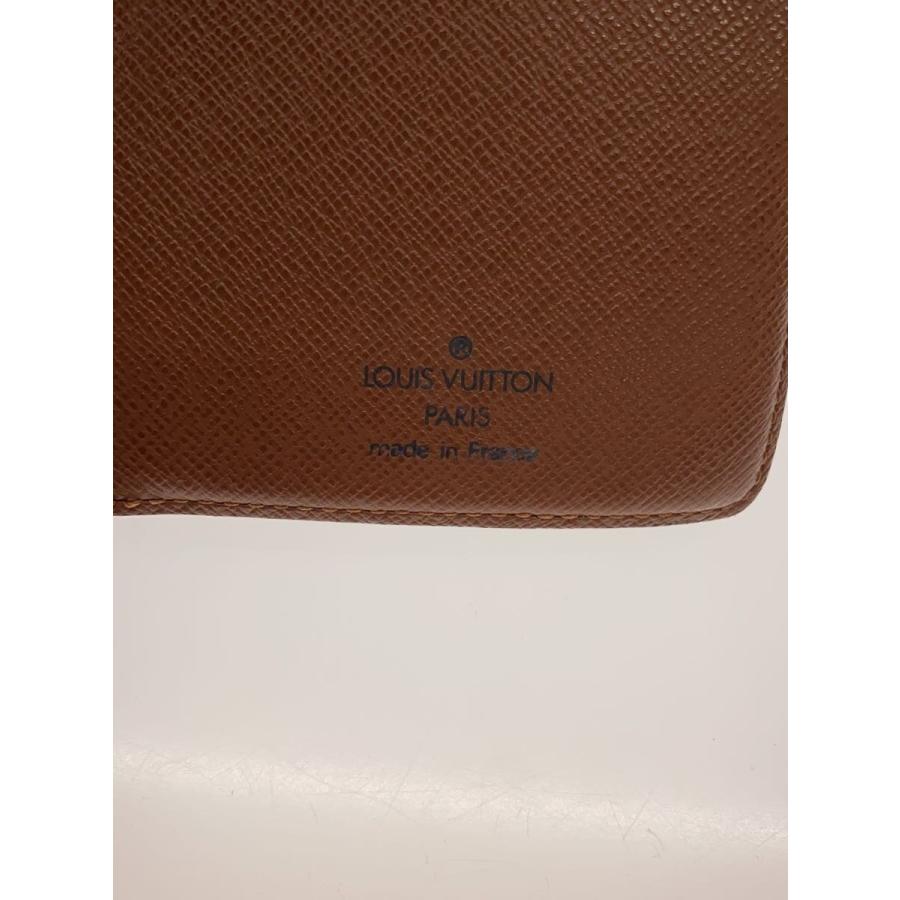 LOUIS VUITTON◇長財布/レザー/BRW/総柄/メンズ : セカンドストリート