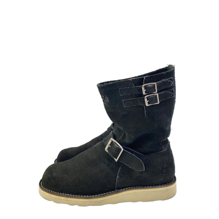 NEIGHBORHOOD◇エンジニアブーツ/US10/BLK/スウェード/MINH-FW-01