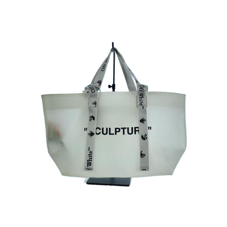 Off-White （オフホワイト）コマーシャル トート ショルダーバッグ L OFF-WHITE◇Commercial Tote Bag/SCULPTURE/WHT/OWNA143E20PLA001