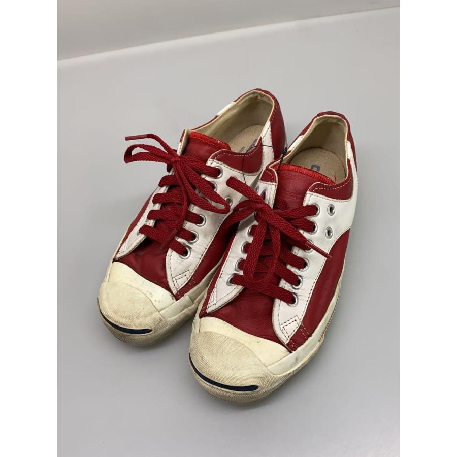 90s usa製 converse Jack Purcell レザー レッド CONVERSE◇90s/USA製/Jack Purcell/ラリ-/レッド/レザー/バイカラー