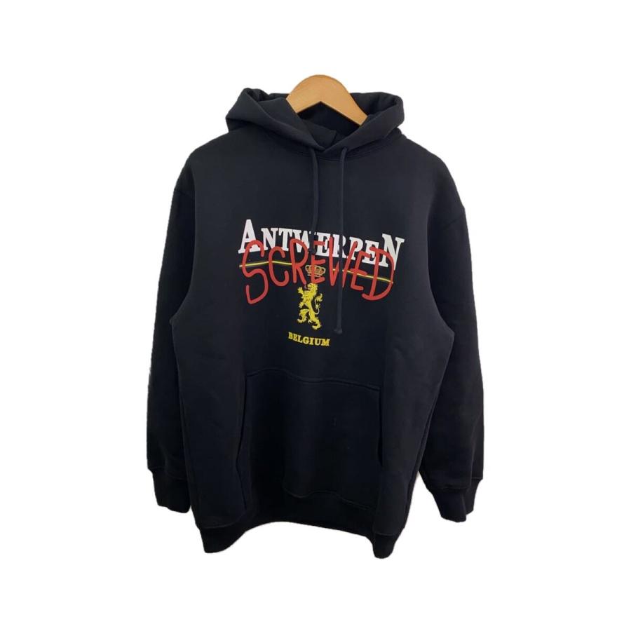 VETEMENTS◇20AW/ANTWERP SCREWED HOODIE/パーカー/S/コットン VETEMENTS◇20AW/ANTWERP SCREWED HOODIE/パーカー/S/コットン