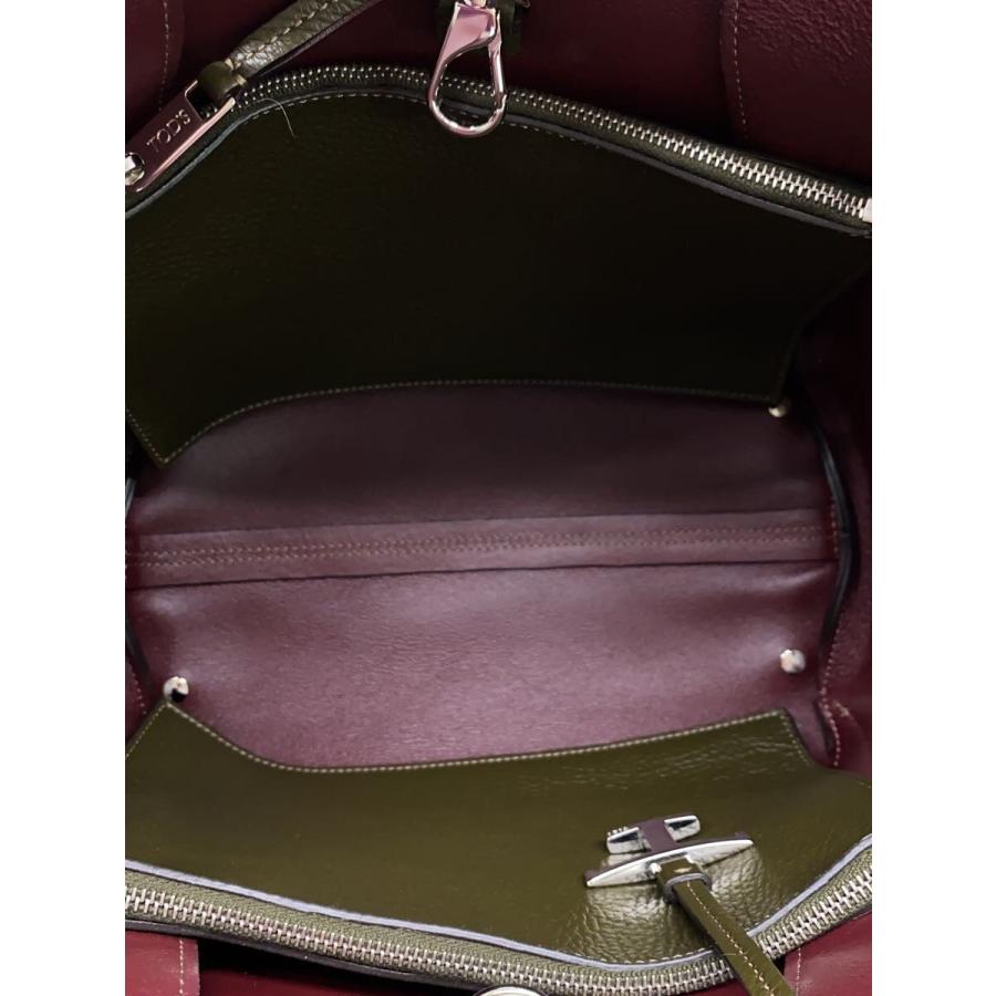 TOD'S◇Tタイムレス/マイクロ/ハンドバッグ/レザーバッグ/ショルダー