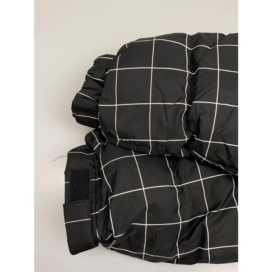 UNDERCOVER / ダウンジャケット/3/ナイロン/BLK/チェック/UP2D4207 UNDERCOVER◇24AW/ダウンジャケット/キルティング/3/ナイロン/BLK