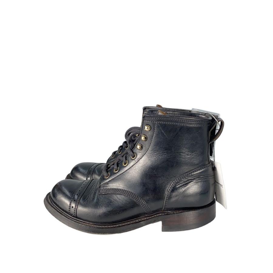 RRL バワリーブーツ RRL◇BOWERY BOOTS/バワリーブーツ/レースアップブーツ/--/BLK/レザー