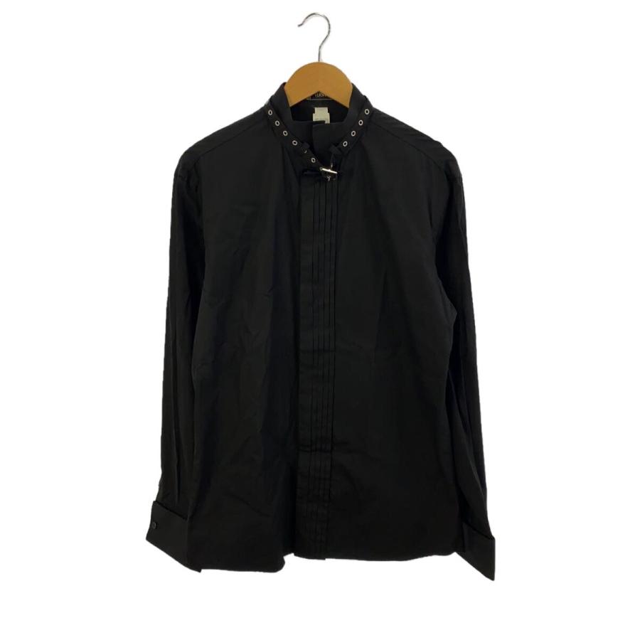 VERSACE◇長袖シャツ/50/コットン/BLK : セカンドストリート