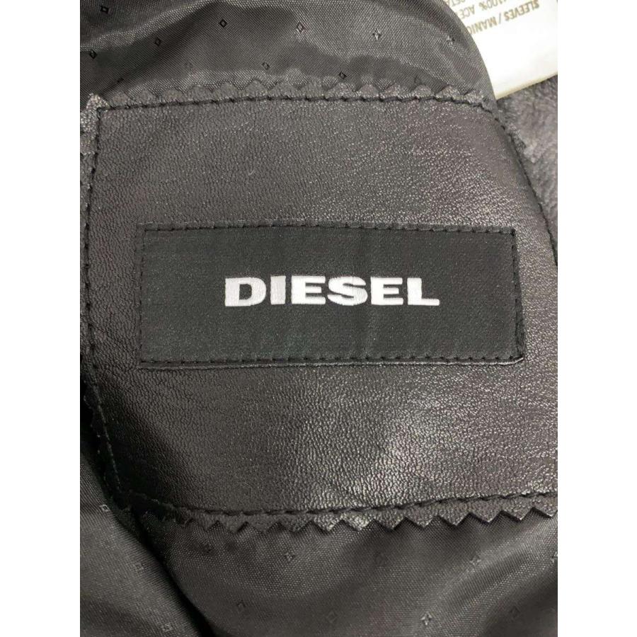 DIESEL ダブルライダースジャケット/M/レザー/BLK DIESEL（ディーゼル） 【並行輸入品】ディーゼル ダブルライダース