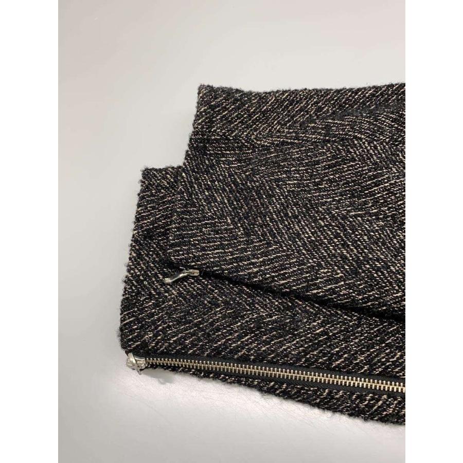 YOKE◇24AW/TWEED STAND COLLAR ZIP BLOUSON/3/ブラック/YK24FW0727B 