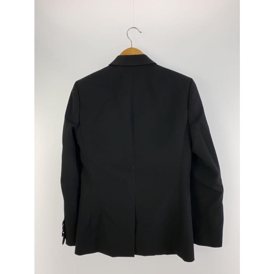 SAINT LAURENT◇22SS/テーラードジャケット/42/ウール/ブラック/無地 