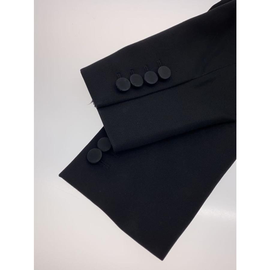 SAINT LAURENT◇22SS/テーラードジャケット/42/ウール/ブラック/無地 