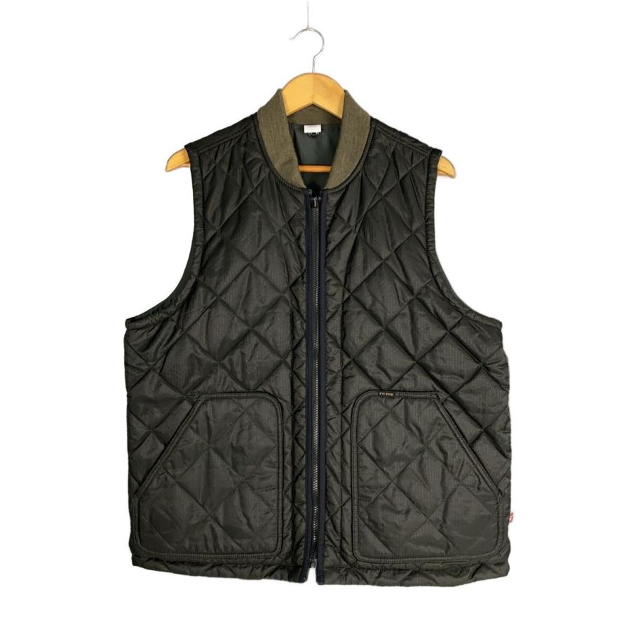 FILSON◇PRIMALOFT/キルティングベスト/L/BLK/無地// : セカンド