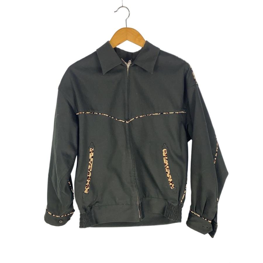 WACKO MARIA◇WESTERN JACKET TYPE-2/L/コットン/BLK/ウエスタン