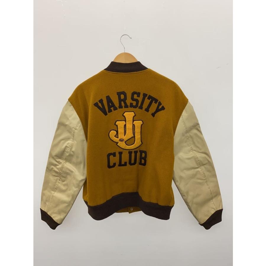 Champion◇70s/×Naugalite/ランタグ/スタジャン/XL/ウール/YLW 