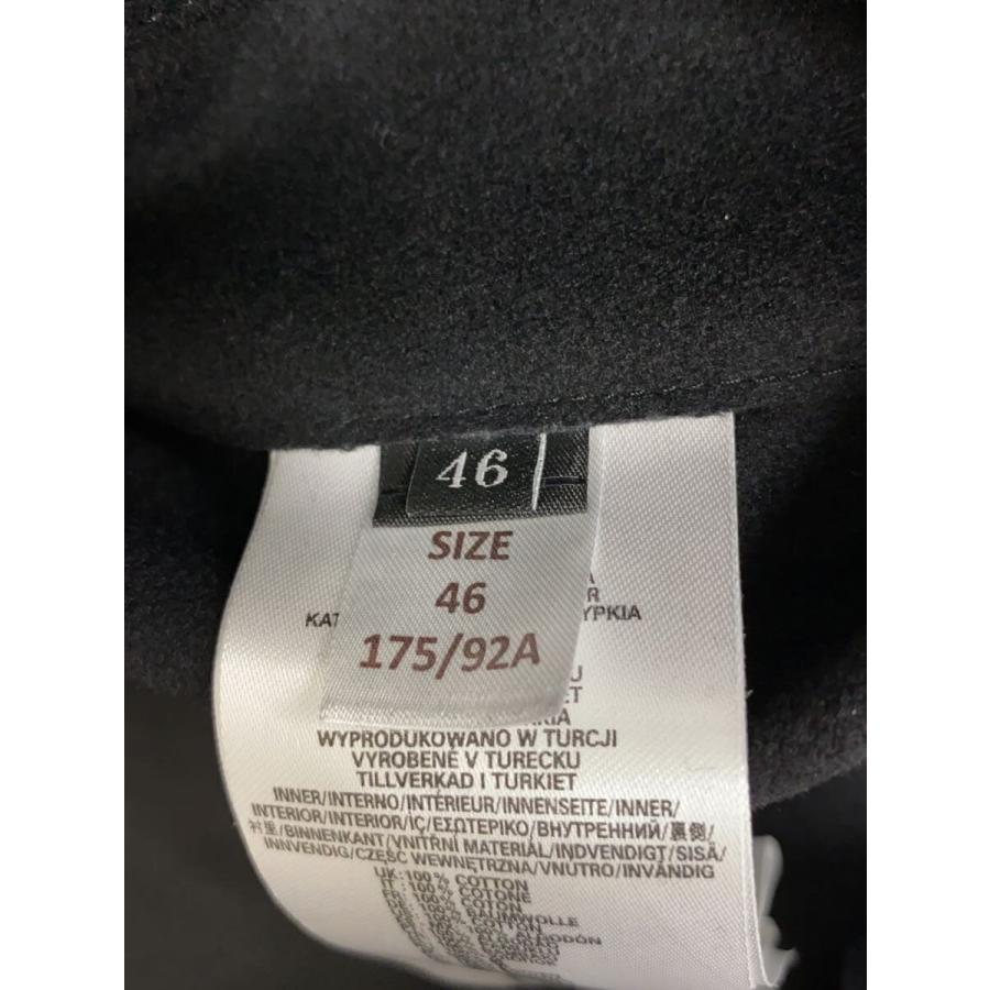 DIESEL◆チェスターコート/46/ウール/BLK/無地/A02374の画像