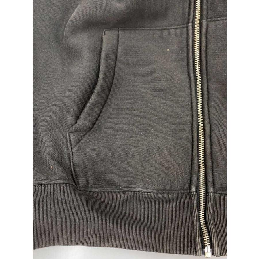 STUSSY◆24FW/Relaxed Zip Hoodie/ジップパーカー/L/コットン/BLK/無地/118571