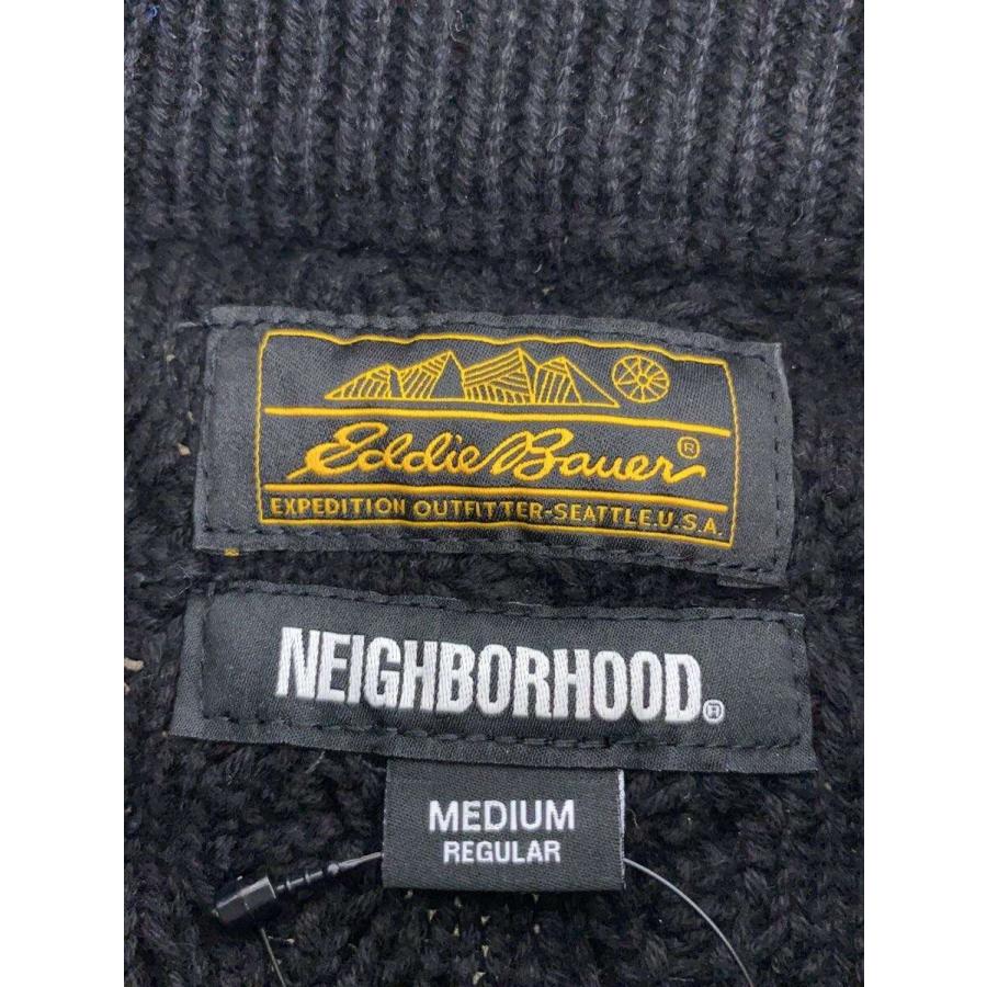 NEIGHBORHOOD◆ニット・セーター(厚手)/M/コットン/BLK/252zmebn-knm01//_2