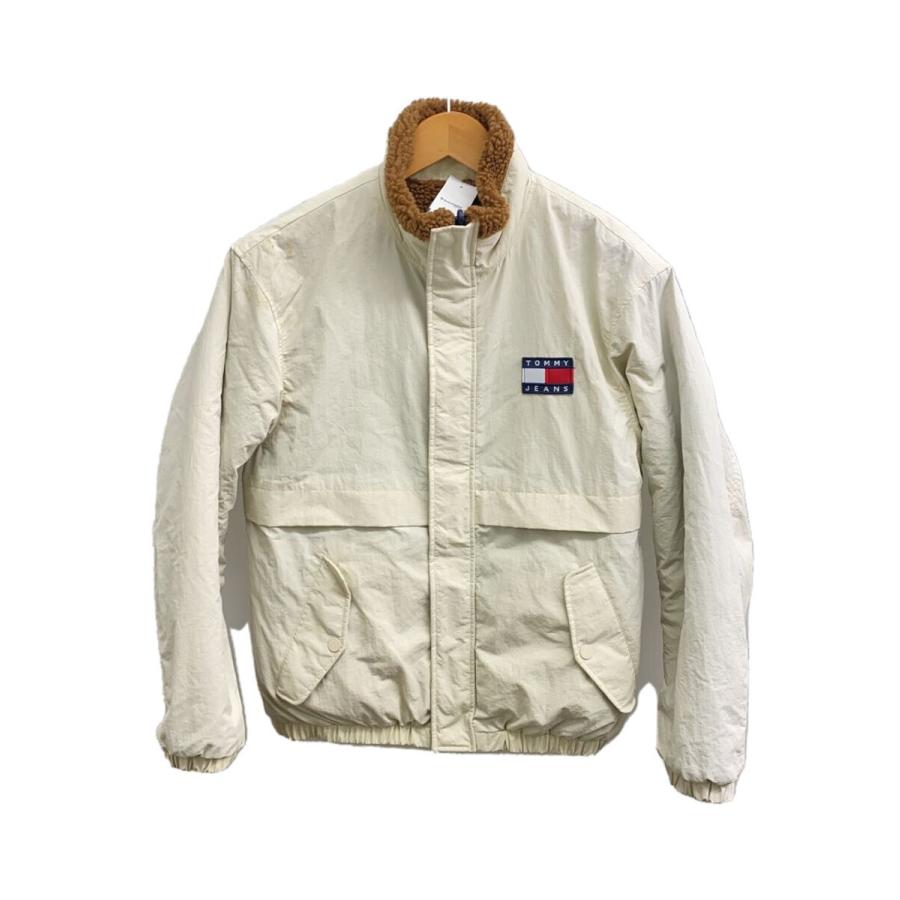 TOMMY JEANS◇フリースジャケット/XS/ナイロン/IVO/6800439285  