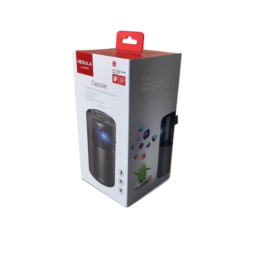 ANKER◇プロジェクター Nebula Capsule Pro D4111N11 [ブラック ANKER◇プロジェクター Nebula Capsule Pro D4111N11 [ブラック