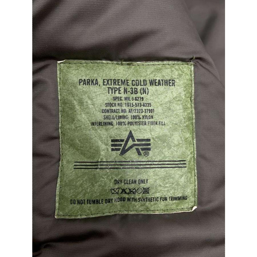 ALPHA INDUSTRIES◇モッズコート/M/ナイロン/KHK/無地/3A382