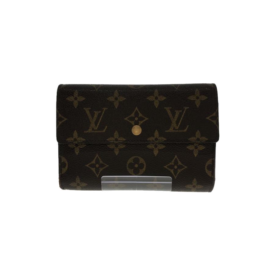 LOUIS VUITTON◇M61202/ポルトトレゾールエテュイパピエ_モノグラム
