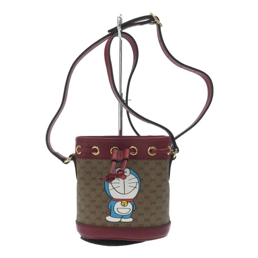 GUCCI◇×ドラえもん/ミニバケットバッグ/PVC/647801 : セカンド 