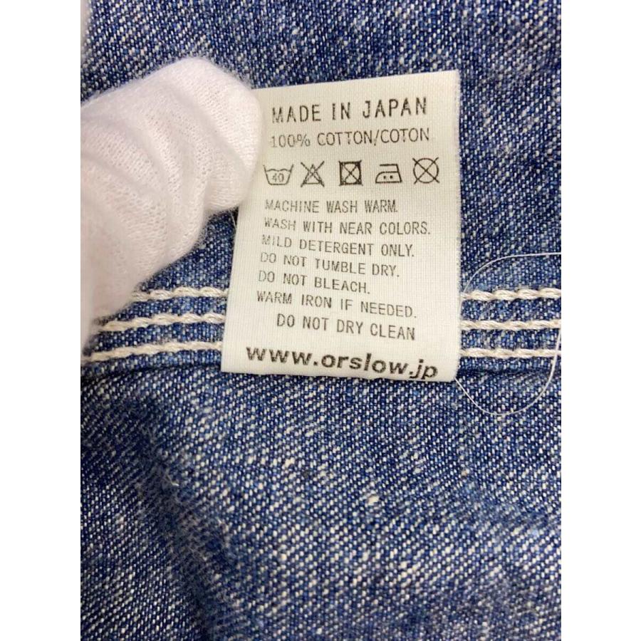 orSlow◇50s復刻/カバーオール/O/デニム/IDG/無地 : セカンド orSlow◇50s復刻/カバーオール/O/デニム/IDG/無地 : セカンド