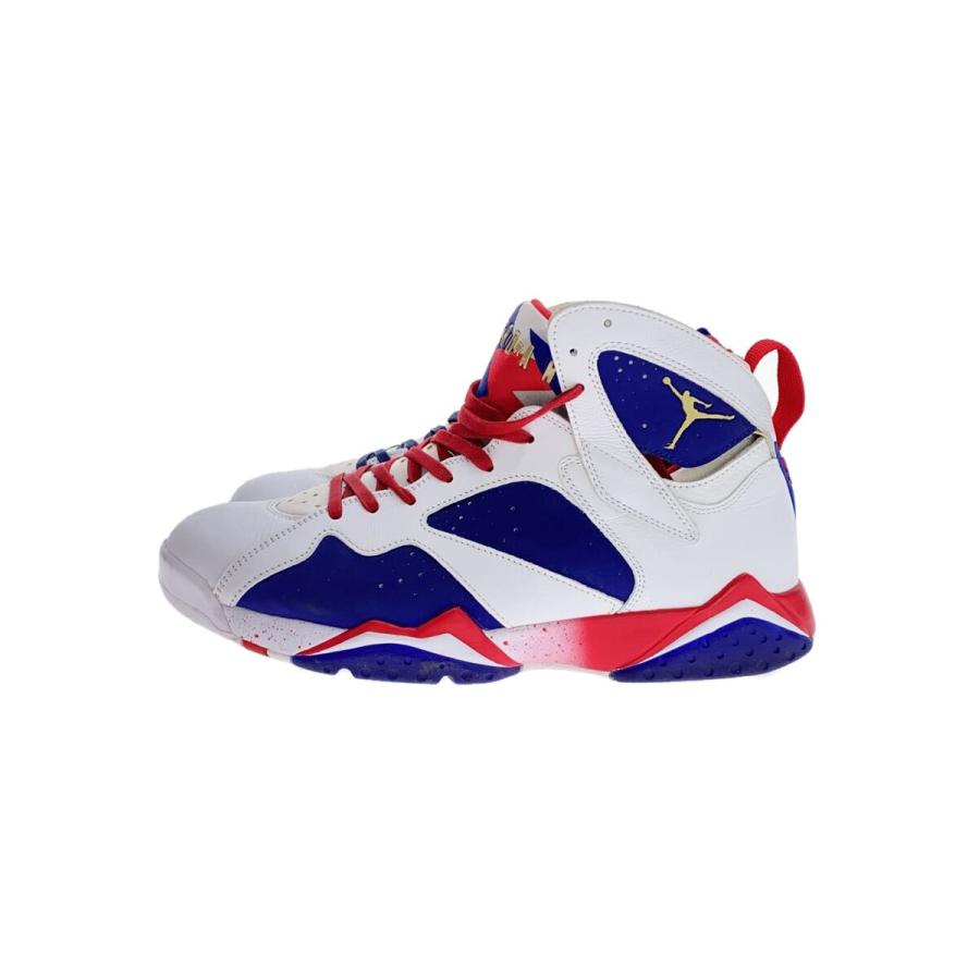 NIKE◇AIR JORDAN 7 RETRO/エアジョーダンレトロ/ホワイト/304775-123 
