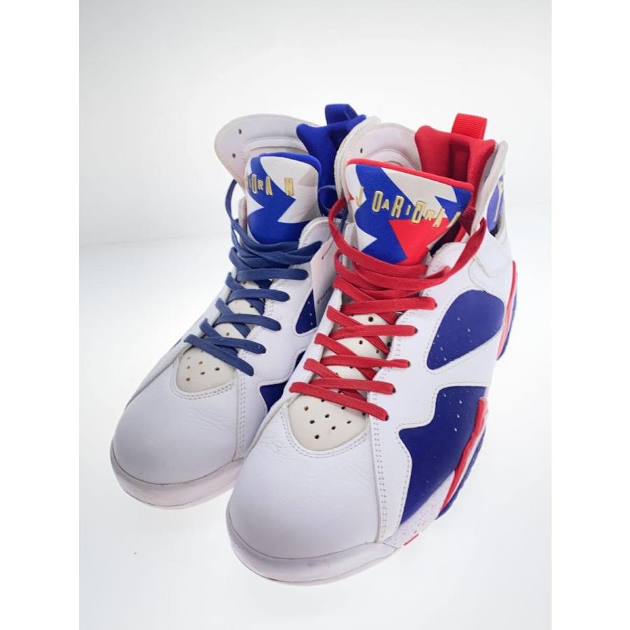 NIKE◇AIR JORDAN 7 RETRO/エアジョーダンレトロ/ホワイト/304775-123 