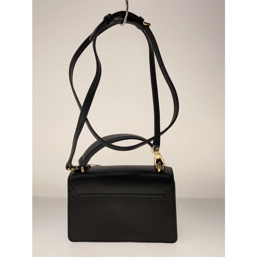 FURLA◇VENERE TOP HANDLE MINI/ショルダーバッグ/--/BLK : セカンド