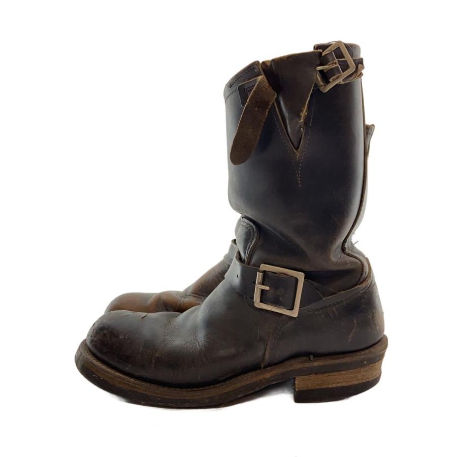 RED WING◇RED WING/エンジニアブーツ/US7.5/BLK/牛革/2268