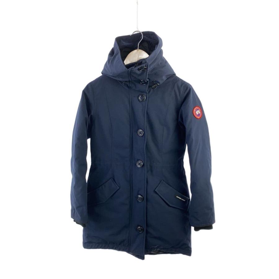 カナダグース2580LA ダウンジャケットサイズS ネイビー CANADA GOOSE◇ダウンジャケット/S/ポリエステル/NVY/2580LA
