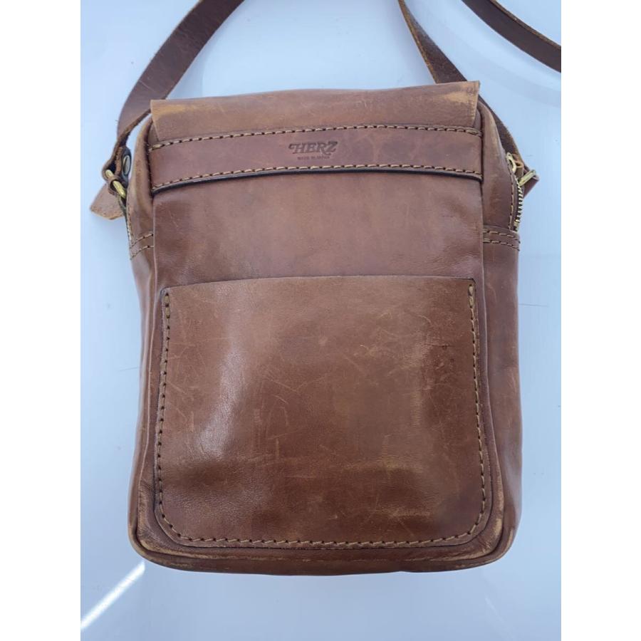 HERZ◇ショルダーバッグ/レザー/BRW// : セカンドストリートYahoo!店