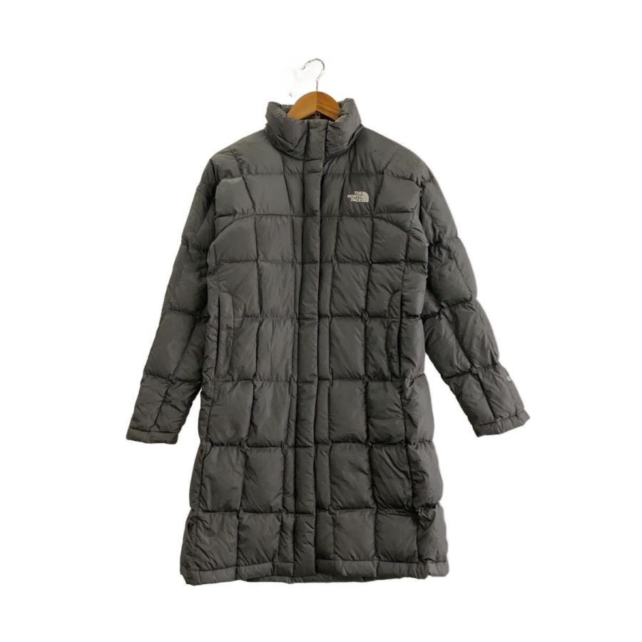 THE NORTH FACE◇ロングダウンジャケット/600fp/S/ポリエステル/GRY 