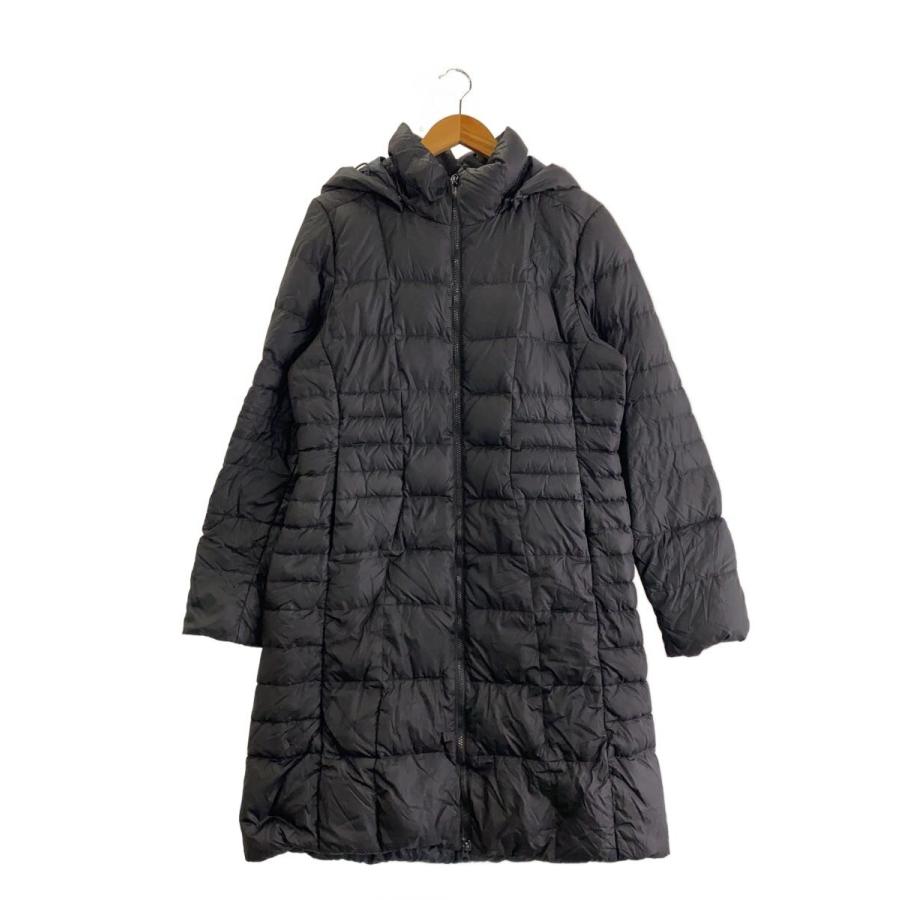 THE NORTH FACE◇ロングダウンジャケット/フード付き/L/ポリエステル