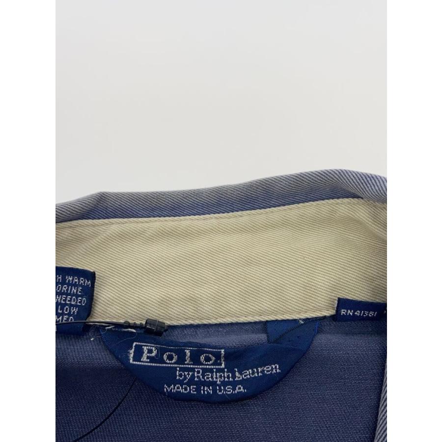 POLO RALPH LAUREN◇赤ポニー/スイングトップジャケット/USA製/三角