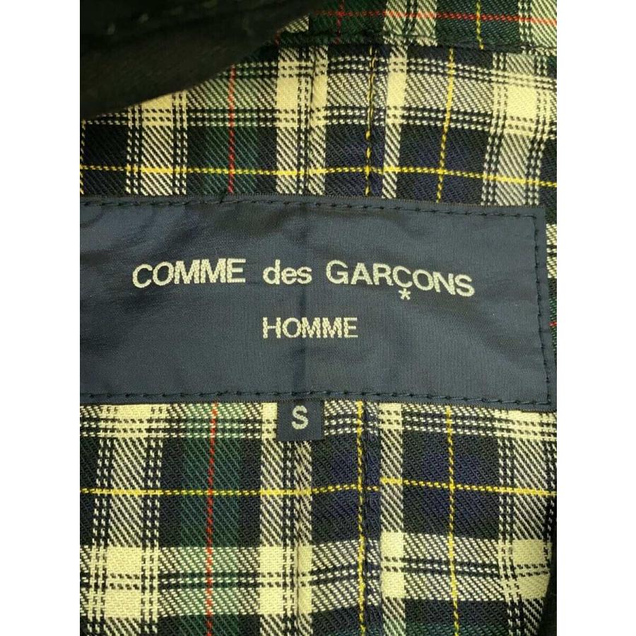 COMME des GARCONS HOMME◇コート/S/コットン/BLK/無地/HR-C018 COMME des GARCONS HOMME◇コート/S/コットン/BLK/無地/HR-C018