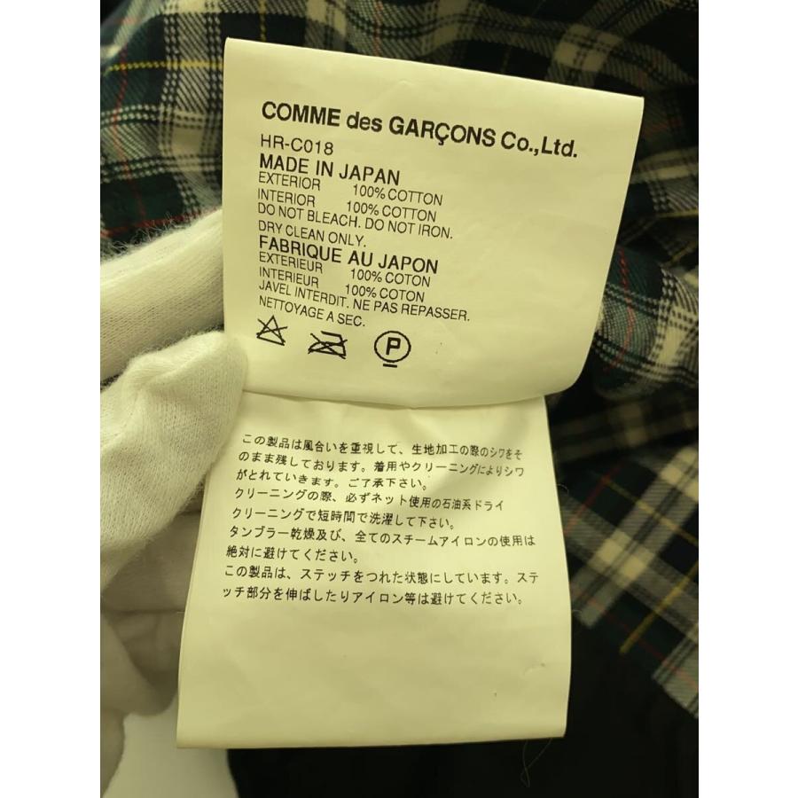 COMME des GARCONS HOMME◇コート/S/コットン/BLK/無地/HR-C018 COMME des GARCONS HOMME◇コート/S/コットン/BLK/無地/HR-C018