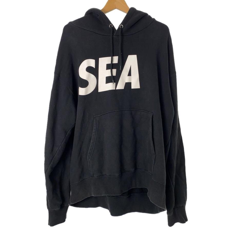 その他ブランド / WIND AND SEA/パーカー/L/コットン/BLK/無地/WDS-SEA-03 WIND AND SEA◇パーカー/XL/コットン/BLK/wds-sea-03// : セカンド
