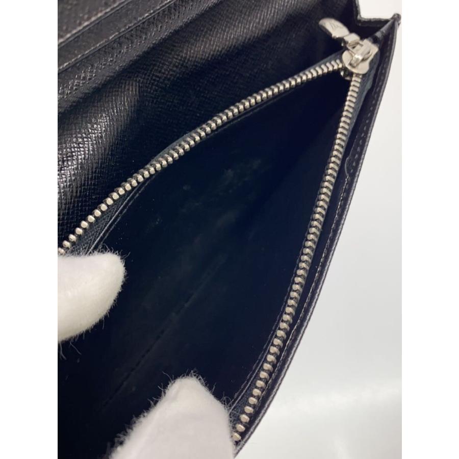 LOUIS VUITTON◇ポルト・フォイユ・ブラザ_ダミエ・グラフィット/PVC