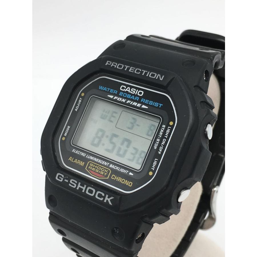 CASIO◆カシオ/G-SHOCK/DW-5600E/デジタル/ブラック