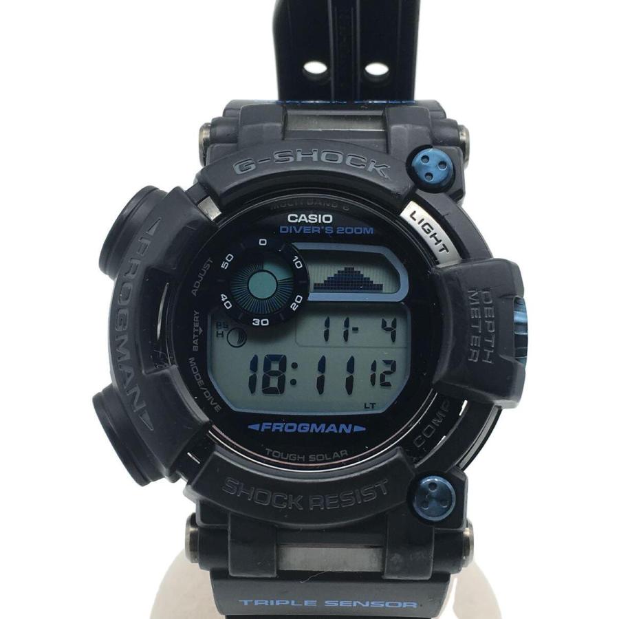 CASIO◇カシオ/G-SHOCK/FROGMAN/GWF-D1000B/ソーラー電波 : セカンド  