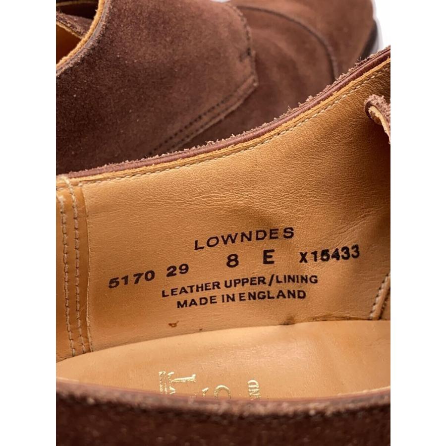 CROCKETT&JONES◆クロケット＆ジョーンズ/ダブルモンクドレスシューズ/LOWNDES/8E/ブラウンスウェード/5170｜ssol-shopping｜06