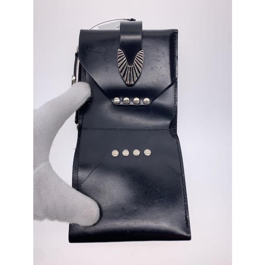 TOGA PULLA◇2つ折り財布/--/BLK/無地/レディース : セカンド TOGA PULLA◇2つ折り財布/--/BLK/無地/レディース : セカンド