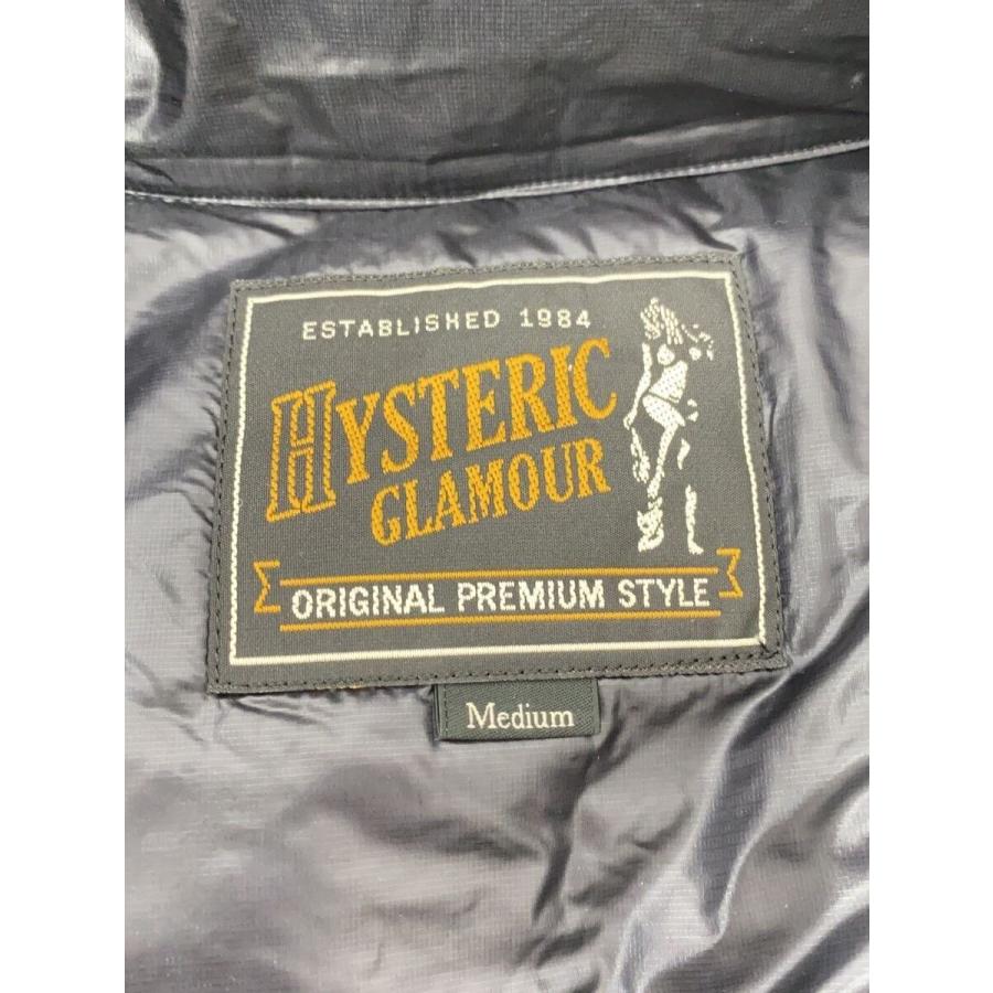 HYSTERIC GLAMOUR◇ダウンジャケット/M/ナイロン/BLK/02193AB03