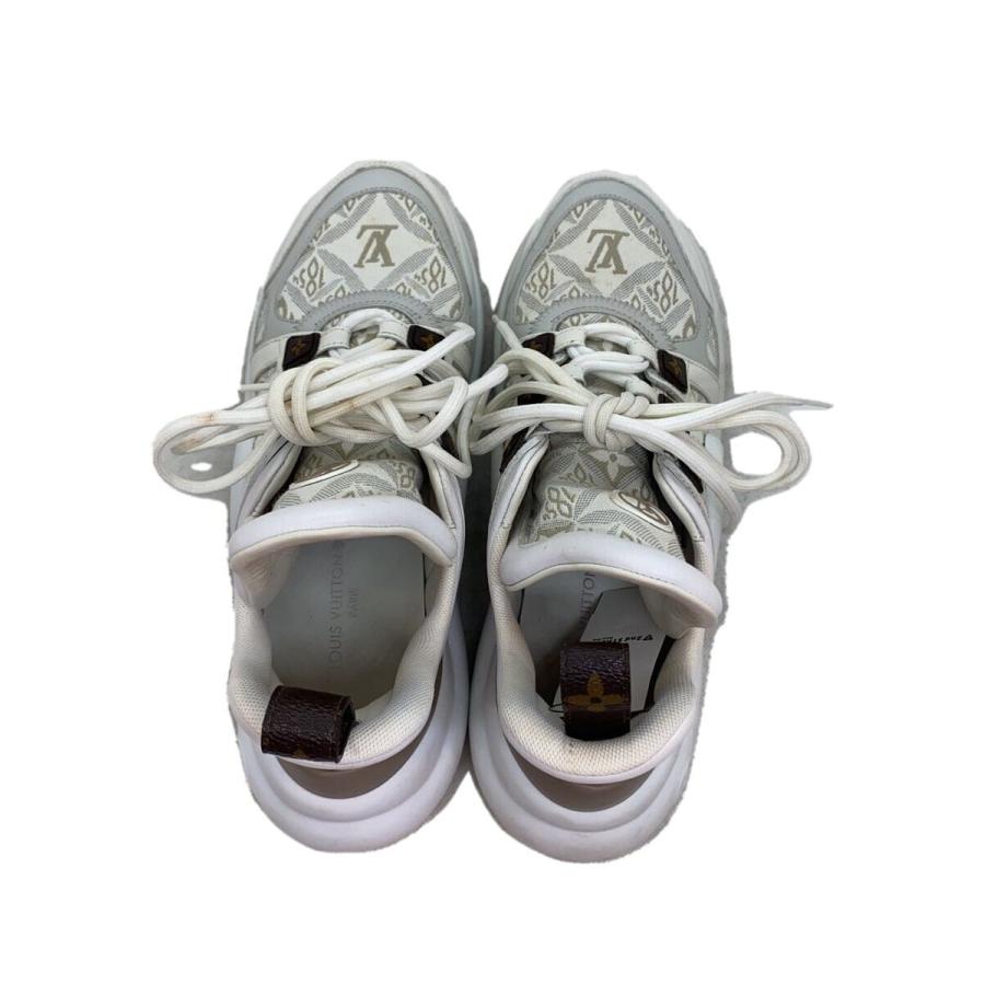 LOUIS VUITTON◇1854LVライン アークライト スニーカー/38/WHT/0291