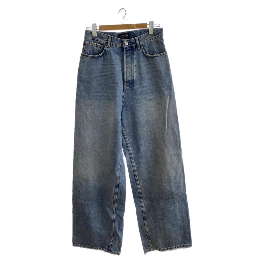 BALENCIAGA◇24SS/Baggy Jeans/バギーパンツ/XXS/コットン/IDG/773763 